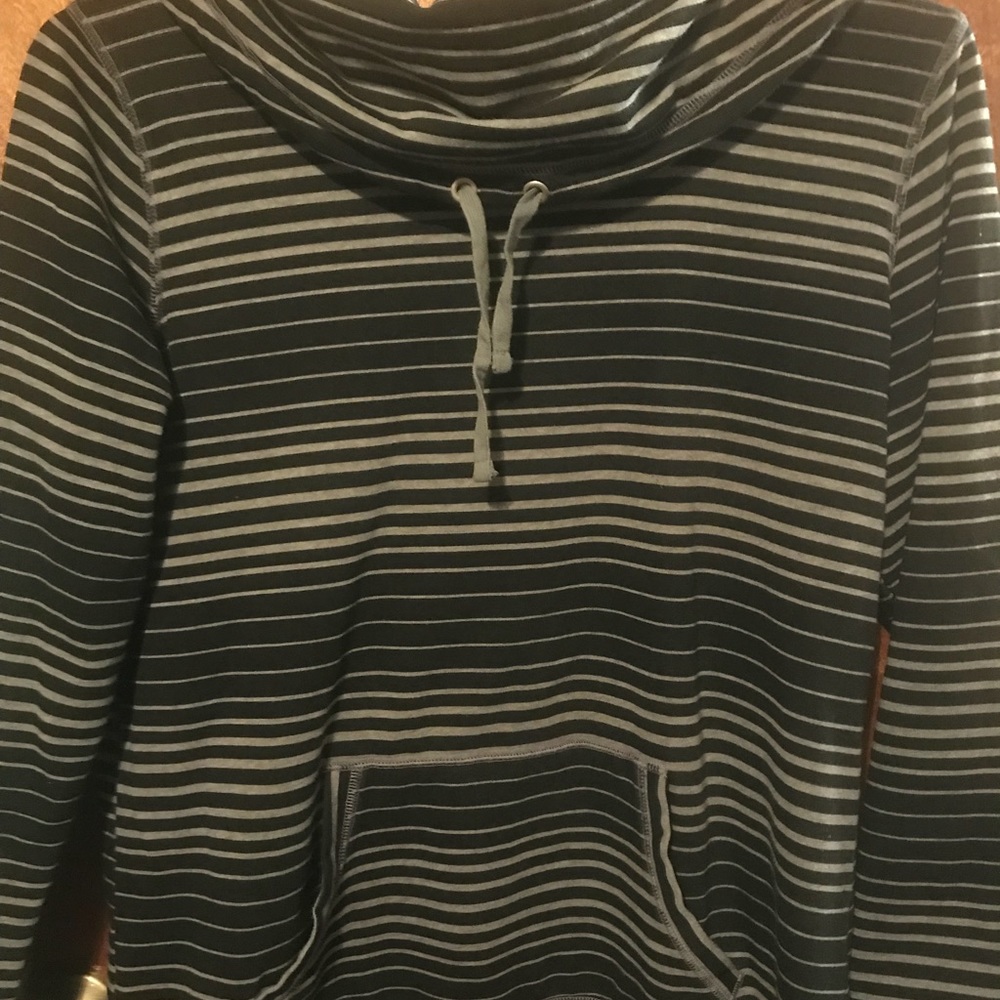 Striped hoodie